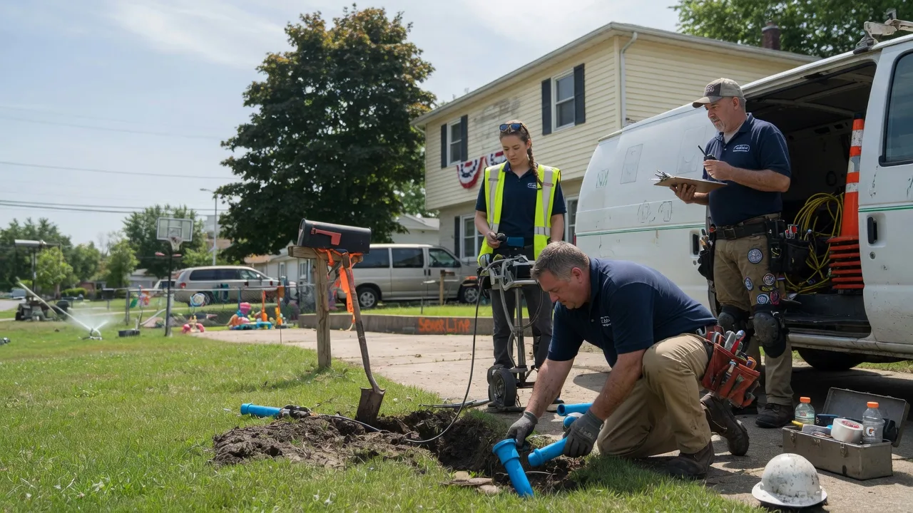 Slab Leak Repair in Farmer, OH near me